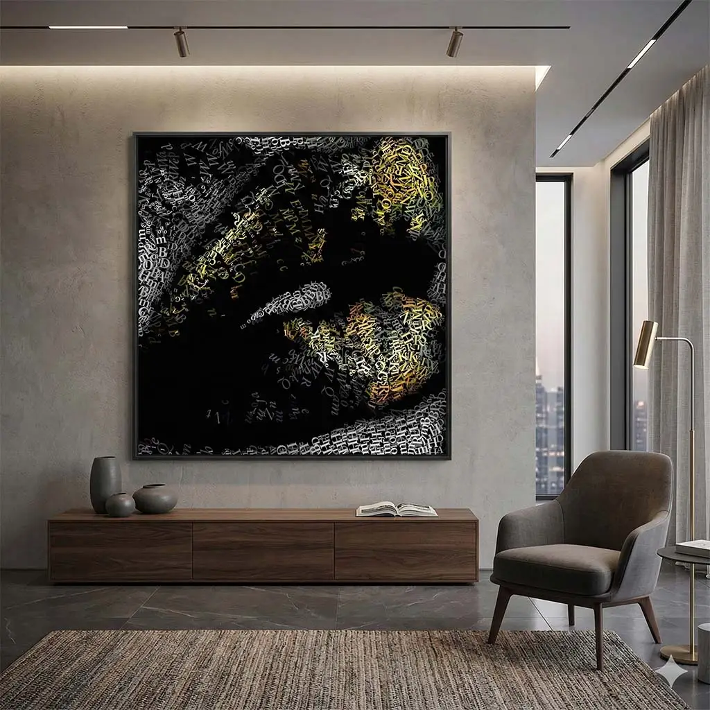 The kiss - artwork